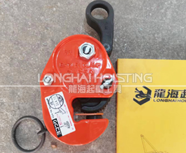 鹰牌G型横吊钢板起重钳实拍（二）