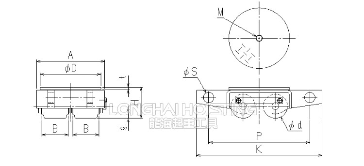 日本TIRROLLER WSP-U搬运坦克车尺寸