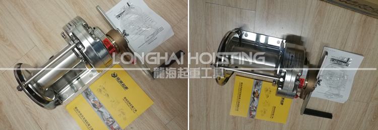 ERSB型大力不锈钢手摇绞盘