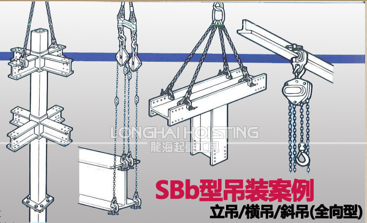 鹰牌SBb螺旋式全向型吊钳案例