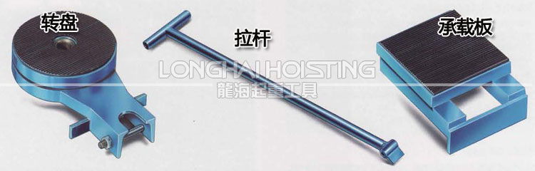 德国borkey成套载重滚轮小车配件