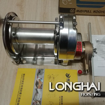 ERSB型不锈钢手摇绞车到货