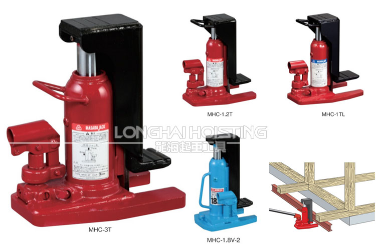 日本马沙达MASADA爪式千斤顶型号