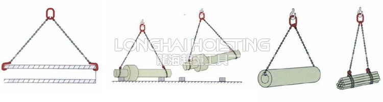 双腿链条成套索具吊装