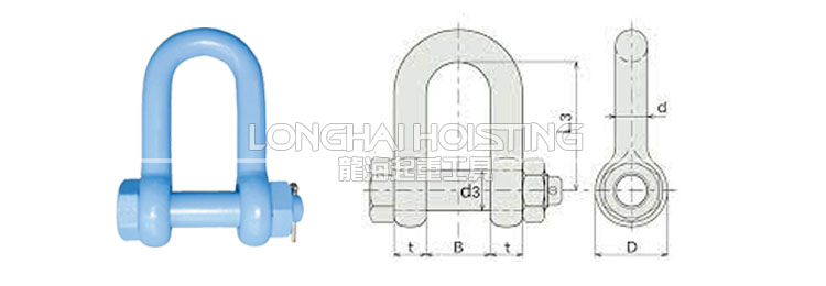 RS型KANSAI轻量D型卸扣