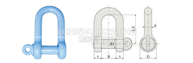 RSE型KANSAI轻量D型卸扣